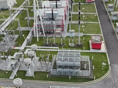 500kV Electrical power substation Gaussian splatting 3D model