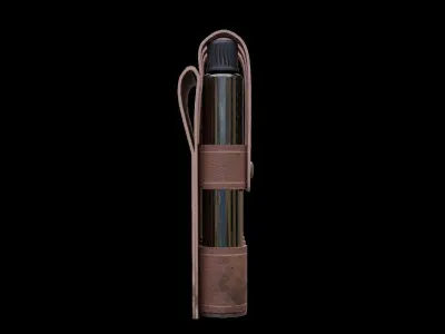 Long Potion Holder Low-poly 3D model