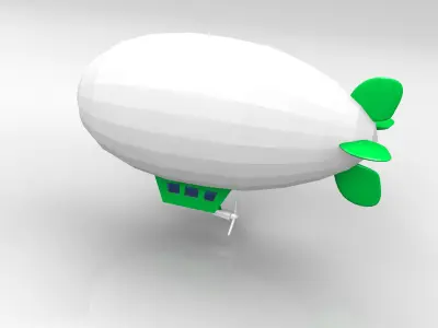 Zeppelin 3D model