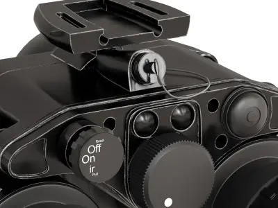 GSCI Tactical Dual Tube Night Vision Goggles Low-poly 3D model