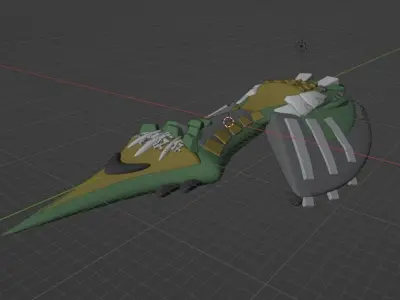 winter gale 3D model