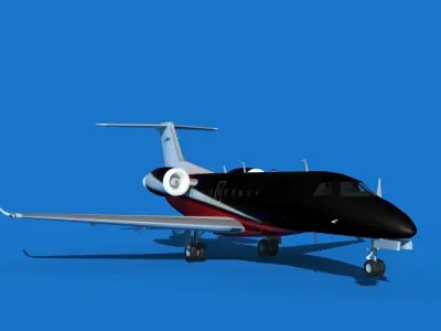 Embraer Praetor 600 V13 3D model