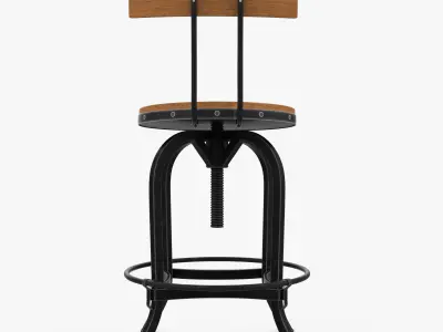 Bar Stool GDF 3D model