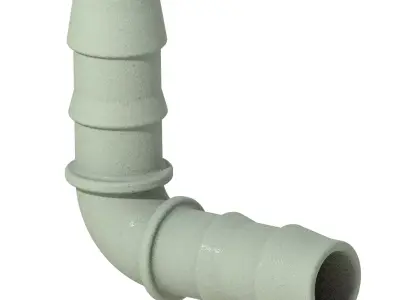 Irrigation Pipe L Joint 3D print model