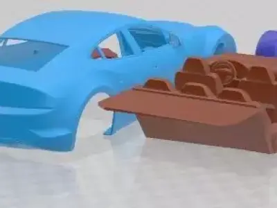 Fisker Karma 2012 Printable Car 3D print model