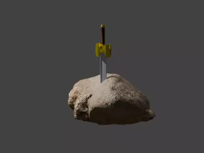Sword Free 3D model 2