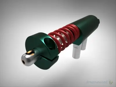 Nozzle - Vacuum Filler Machine 3D model