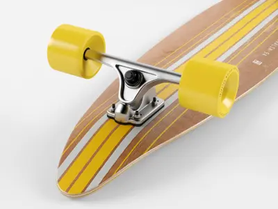 Longboards Set 3D model