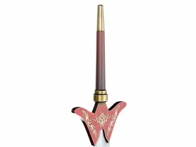 Sword 18 Low-poly 3D model