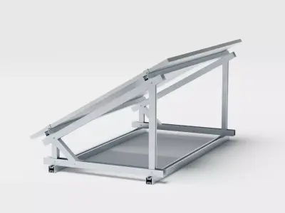 Solar Panel 3D model order