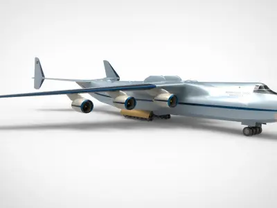 Antonov An-225 Mriya 3D model purchase