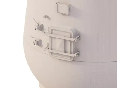 Wine Tanks in two sizes  3D model