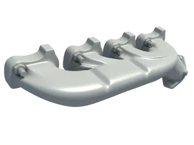 Exhaust Manifold 3D model Polygon mesh