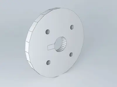 Board to Trefiladeira of Bolts 3D model