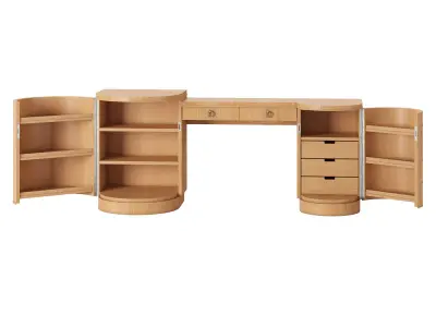 Axel Larsson Dressing Table by Bodafors Low-poly 3D model