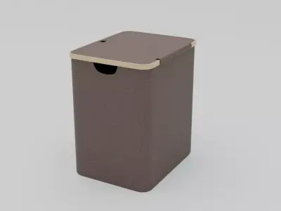 Storage Box Low-poly 3D model purchase