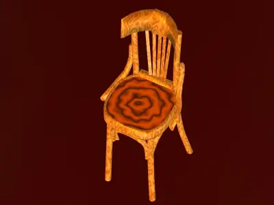 Classic chair 3D model buy