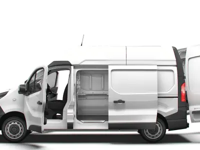 Mitsubishi Express L2H2 HQInterior 2022 3D model