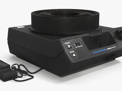  Kodak Carousel 4200 Slide Projector Black 