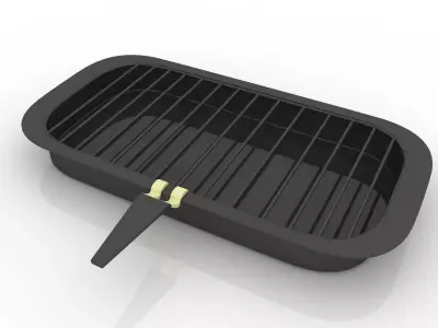 Grill Pan 3D model