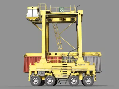 Straddle Carrier 3D model