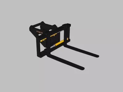 Fourche Engcon - Engcon fork 3D model