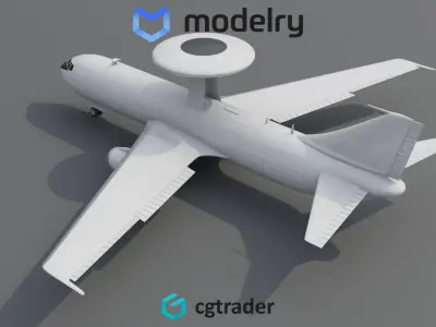 AWACS 3D model purchase