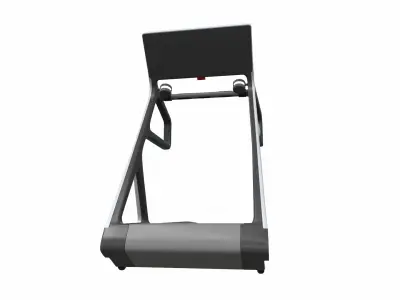 Treadmill technogym 3D model