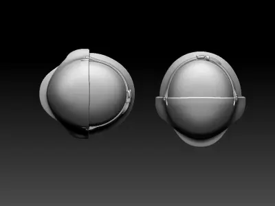 helmet wwii 3D print model buy