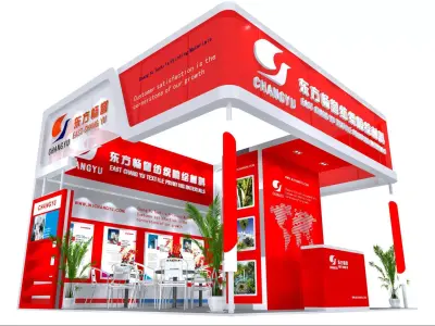 Exhibition - Area -6X6-3DMAX2009-013 3D model