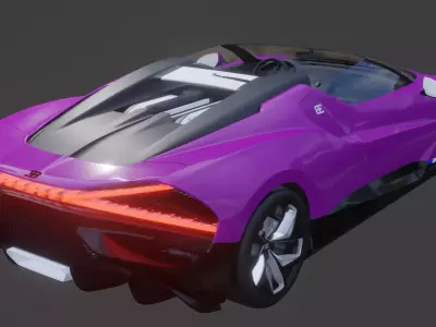 Bugatti Mistral 3D model