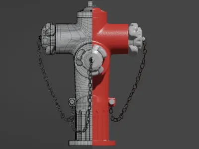Hydrant 3D model buy
