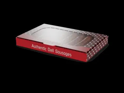 Deli sausages Deli Sausages Low-poly 3D model purchase