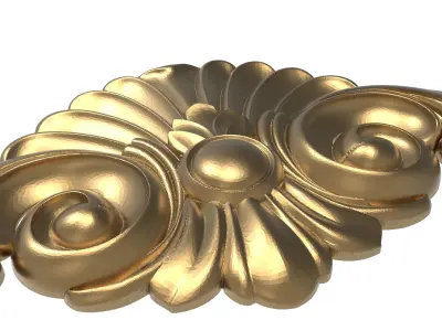  decorative pattern ready for 3D printing 3D model