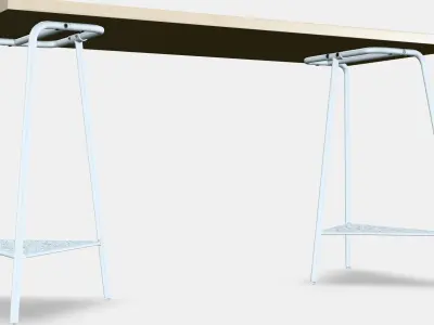 TARGET PROTECTION - ATTACK Desk Low-poly 3D model