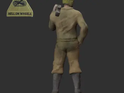 Tanker Miniature 3D print model