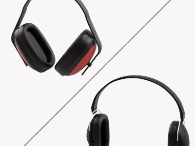 Earmuffs Collection 3D Model Pack