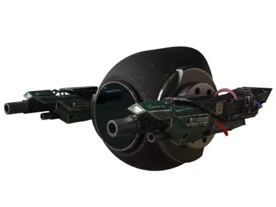 Sci-fi Drone 3D model 2