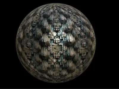 PBR Sci-Fi Seamless Realistic Material SBSAR 4k Texture 047 Texture