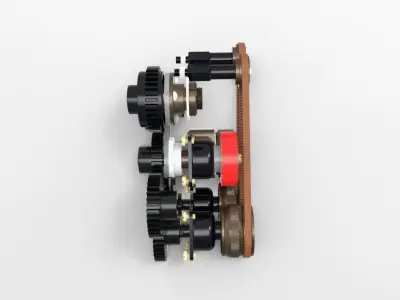 Gear project  Free 3D model