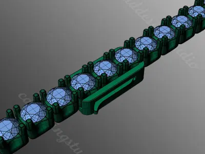 Bracelet lr2 3D print model