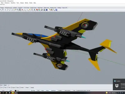 Orca Fighter for 3D 3D model