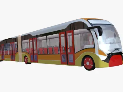 City bus concept 3D model