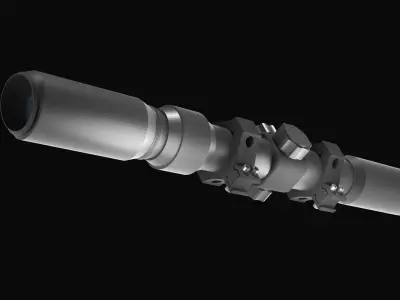 Sniper Scope Free 3D model buy