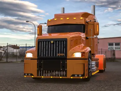 International Eagle Farrari JD 3D model