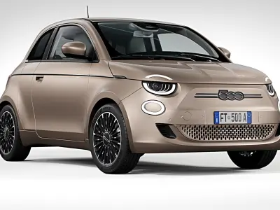 2021 Fiat 500 3plus1 3D model purchase