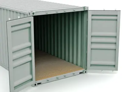 Container Trailer MAERSK  3D model