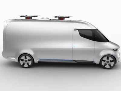 Mercedes Vision Van Concept 3D model