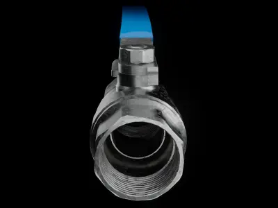 BALL VALVE Low-poly 3D model