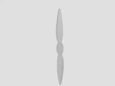  200GA Propellers  Low-poly 3D model